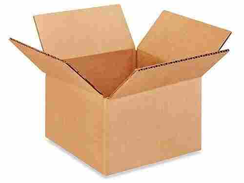 Rectangular Brown Corrugated Carton Box