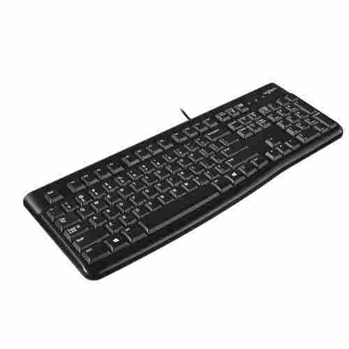 Portable And Durable Black Logitech Computer Keyboard
