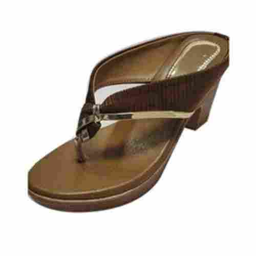 Ladies Slip Resistant Designer Brown Sandals