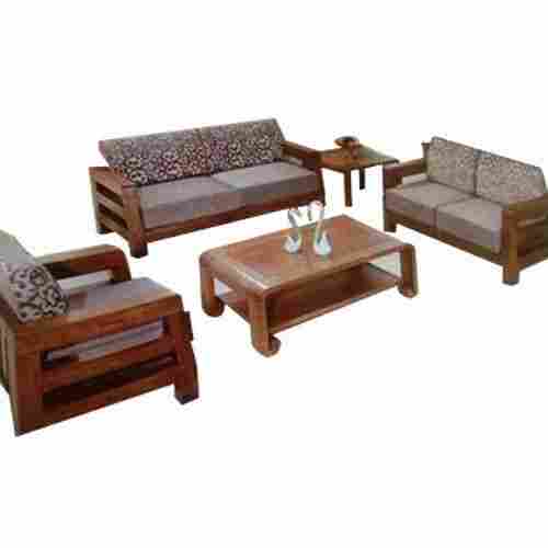 Modern Appearance Machine Cutting Indian Style Solid Wood Type Sofa Set