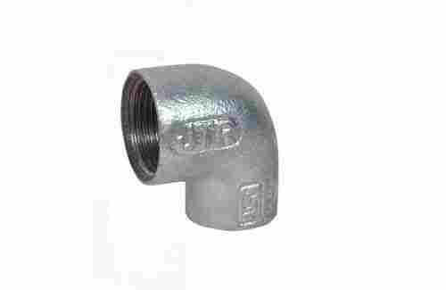 Half Threaded Galvanized And Hot Rolled 90 Degree Elbow, 3 Inches 2 Mm Thick