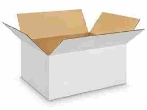 Water Resistance Eco Friendly Light Weight Long Durable White Corrugated Carton Box 