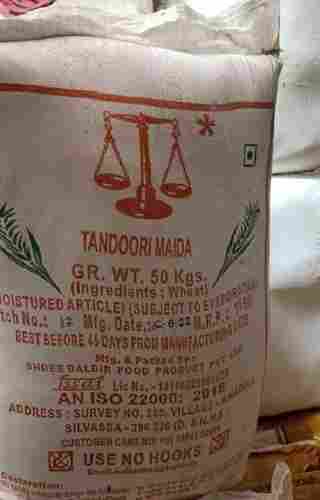 50 KG Food Grade Made Forms Wheat White Tandoori Maida