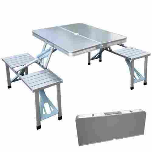 Aluminium Polish Design Folding Picnic Table