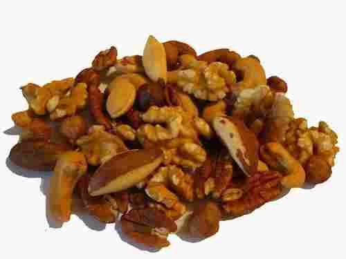 Almonds Brazil Cashews Pecans Pistachios Dry-Roasted Deluxe Mixed Nuts 