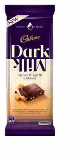 Yummy Hygienically Prepared Dark Milk Crunchy Salted Caramel Chocolate (Cadbury)