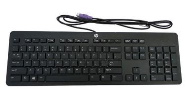 Black Ps2 Light Weight Computer Wire Keyboard