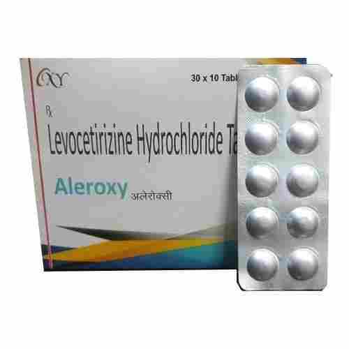 Levocetirizine Hydrochloride Tablets Aleroxy Tablets, 30x10 Tablets Pack