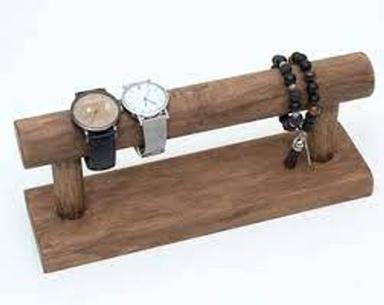 Luxurious Sturdy Wood Easy To Handle Watch Display Stand For Office Desks Design: Plain