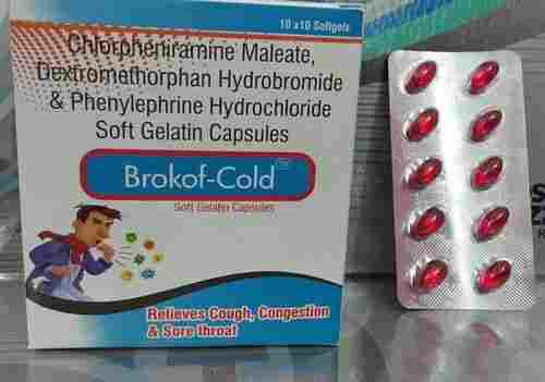 Cough And Cold Soft Gel Capsules