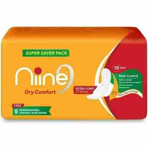 Protection Super Soft 275mm Extra Long Sanitary Pads, 18 Piece