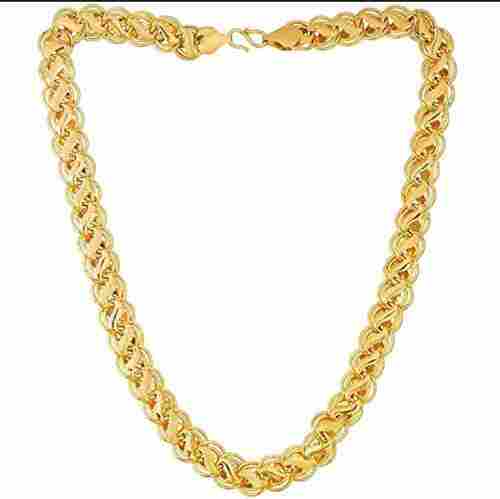 150 Grams Men Skin Friendly And Elegant Look Gold Plated Beautiful Designer Gold Chain