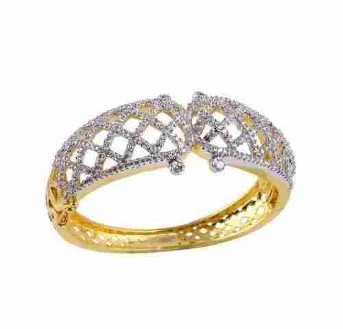Women Light Weight Beautiful Stylish Fancy Skin Friendly Golden Designer Ring