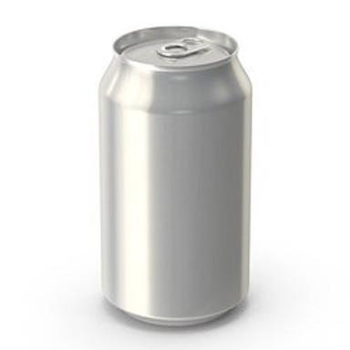 Silver Round Aluminum Cans