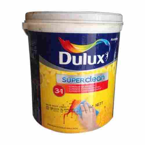 4 Liter Polyurethane Dulux Super Clean Emulsion Paint