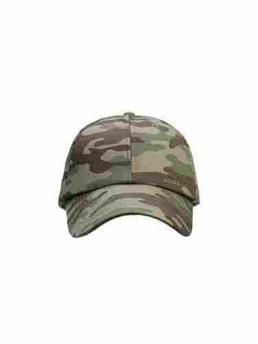 Washable And Comfortable Cotton Green And Brown Printed Indian Army Cap