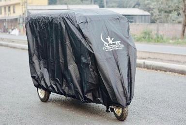 Black Rexene Waterproof Cover For Two And Three Wheeler Vehicles