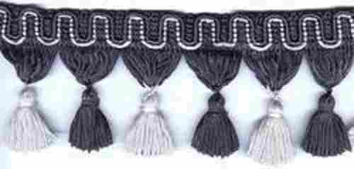 Designer Knitted Pure Cotton Tassel Fringe