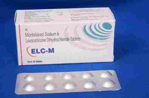 Montelukast Sodium & Levocetirizine Dihydrochloride Tablets Pack Of 100 Tablet