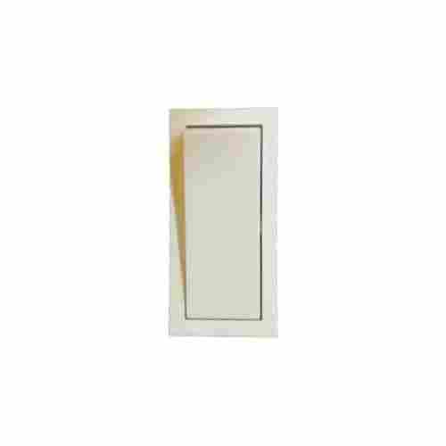 Flame Resistance 220 Voltage Rectangular White Plastic Body Anchor Modular Switch
