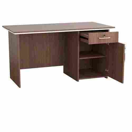 Rectangular Shape Two Drawers Wooden Office Table