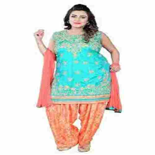 Sleeveless Ladies Salwar Suits