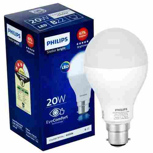 20 Watts 230 Volts Dome Shaped Ip55 Rating Ceramic Philips Led Light Bulb