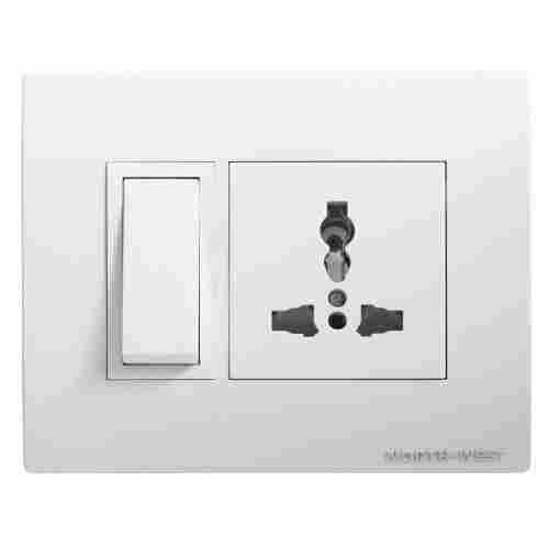Circuit Breaker Shock Proof Easy To Install White Electrical Switch