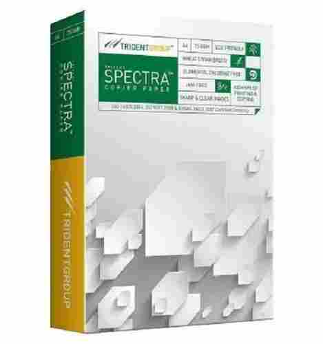 Trident Spectra Ultra Smooth Finish A4 Size With 75 Gsm 2 Kg Weight Copier Paper 