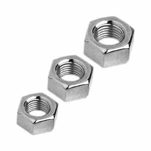 Hexagonal Shape and Silver Color Stainless Steel Nuts