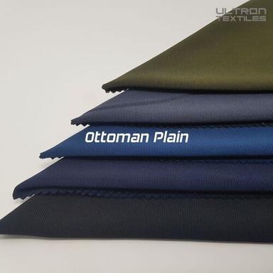 Smooth Texture Tear Resistance Plain Imported Ottoman Polyester Spandex Fabric