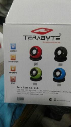 Red (All) High-Quality Elegant Design Improve Sound Terabyte Mp3, 4 Mini Speaker 