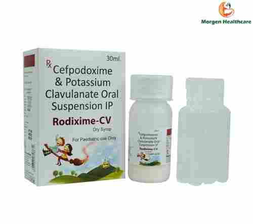 RODIXIME-CV Cefpodoxime And Potassium Clavulanate Antibiotic Pediatric Dry Syrup