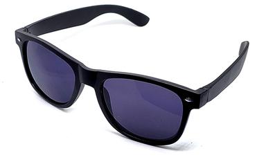 Silver Black Color Wayfarer Sunglasses With Anti Crack Plastic Frame