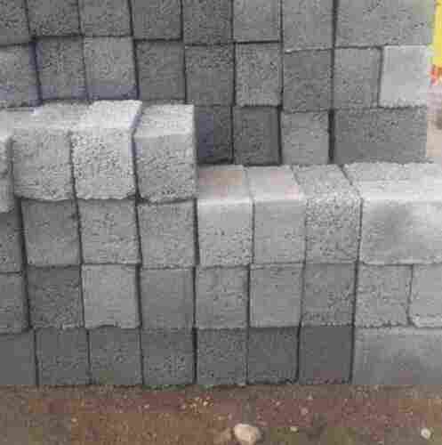 Rectangular Hollow Brick For Construction And Side Wall Usage, Grey Color