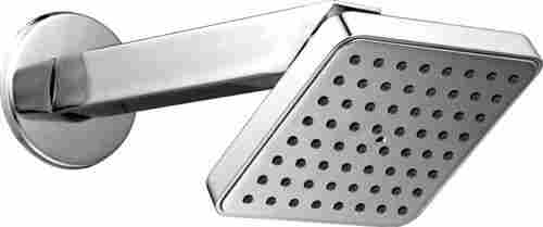 Shaped Silver Stainless Steel Square Shower
