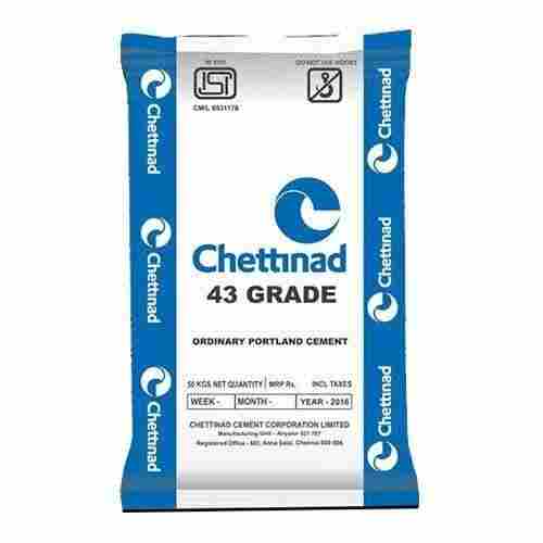 Workability And Finishing Stops Sulphate Attack Chettinad 43 Grade Ordinary Portland Cement