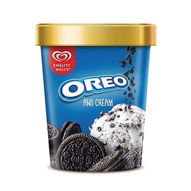 Kwality Wall'S Oreo Ice Cream, No Artificial Flavour Rich Buttery Creamy Smooth Soft And Crunchy Fat Contains (%): 11 Grams (G)
