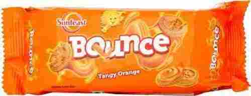 Round Crunchy Delightfully Sun-Feast Tangy Orange Bounce Biscuit