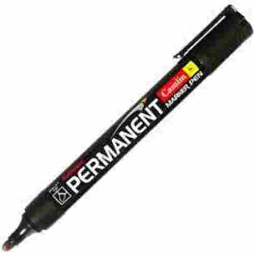 Camlin Dry Quickly Permanent Non-Toxic Black Coloured Smooth Marker Pens