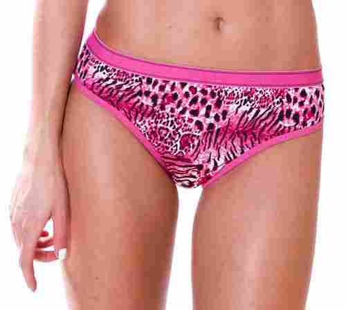 Printed Ladies Leo Panty With Cotton Fabrics, Multi Color, Washable, Attractive Design