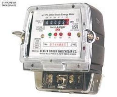 240 Voltage Single Phase KWH Energy Meter Static