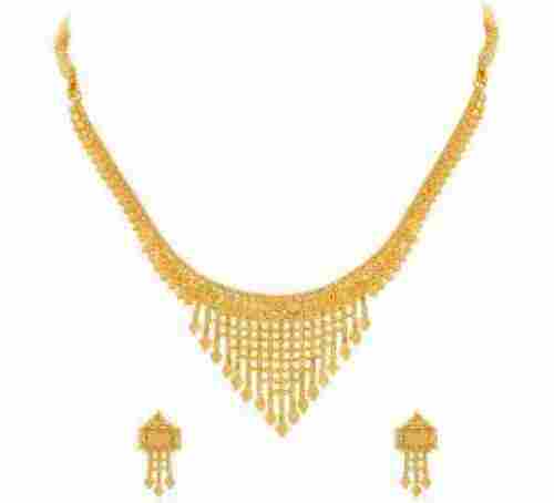 Incredible 24 Carat Gold Plated Wedding Jewelry For Party And Wedding Wear