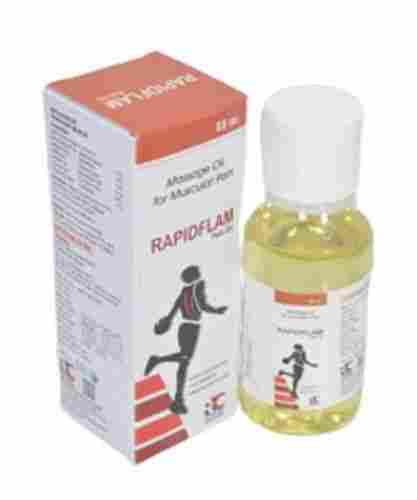 Rapidflam Ayurvedic Joint And Muscular Pain Relief Massage Oil, 60 ML