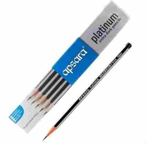 Smudge-Proof Black Crystalline Lead Distinctive Wood Platinum Extra Dark Apsara Pencil