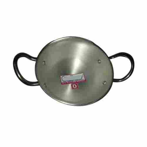 Lightweight Polished Corrosion Resistant Iron Kadai For Cooking, 5 Mm Thick 