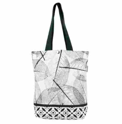 Easy to Use Stylish Beautiful Mesh Leaf Button Tote Bag for Women