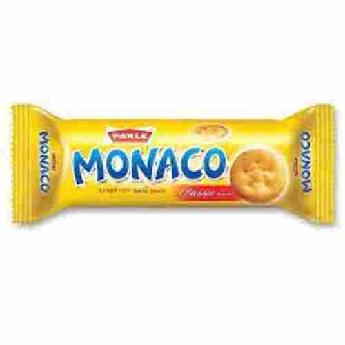Enjoy Delightful Classic Salted And Zeera Flavours Crispy Parle Monaco Biscuits