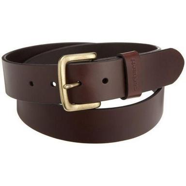 Plain Brown Color Leather Belt