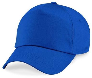Blue Plain Cap For Daily Use 